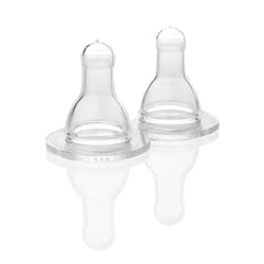 LifeFactory Nipples Y Cut 2pk vented silicone design for easier cleaning
