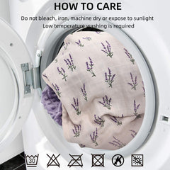 LifeTree 31x40 inch blanket is ideal for wrap, stroller, crib, or car seat.