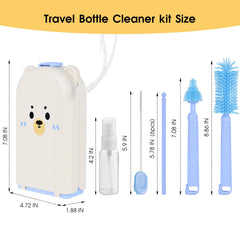 Lijroavy straw brush for thorough straw cleaning.