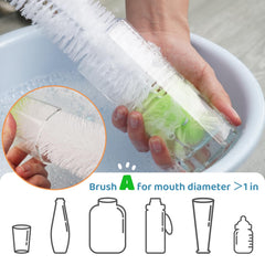 LiKee bristles are stiff and durable for tough stains