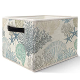 Likjad coastal beach storage bins basket foldable for tidy spaces.