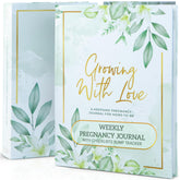 Lil Nuggets pregnancy journal cover shows a durable keepsake design for lasting memories.