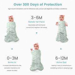 LILBESTIE breathable cotton material keeps baby comfortable in 68-75°F nights.