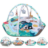 Lilian&Gema baby play gym mat – spacious tummy time area for exploration.