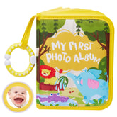 Lilian&Gema baby's first photo album elephant cover keepsake for newborn memories.