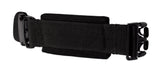 LILLEbaby waistband extension buckle in black adds 9.5 inches of room for a comfortable fit.
