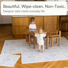 Lillefolk baby play mat tummy time with soft cushioning for comfort.