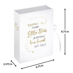 Lillian Rose keepsake box envelope provides a secure space for photos and documents.