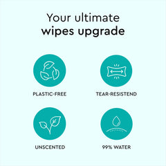 LILLYDOO plant-based, plastic-free wipes for messes and sensitive skin