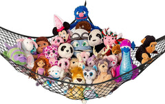Lilly's Love large hammock corner-hanging design keeps plush toys neatly organized.