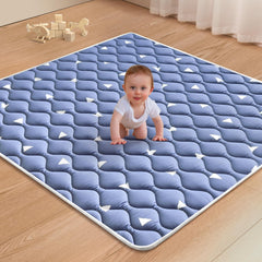LILYVIBEBEARHAPPY premium foam play mat 50x50 with thick surface for cozy crawling.