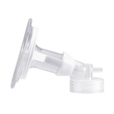Limerick breast cup assembly with components ensures a snug, comfortable pumping session.