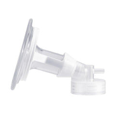 Limerick breast cup assembly with components ensures a snug, comfortable pumping session.