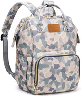 LIMHOO Diaper Bag Backpack front view showing spacious capacity for essentials on the go