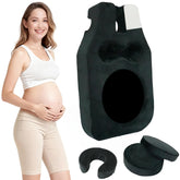Limthe pregnancy massage cushion shown on a bed setup for full-body support during rest.