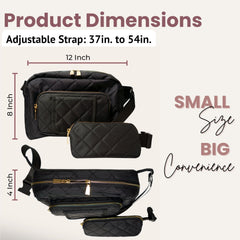 Lion & Light Jetsetter water-resistant exterior helps resist spills during busy days.