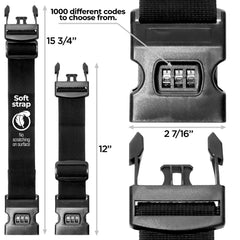 Lion Locks durable nylon and ABS construction stands up to daily fridge use.