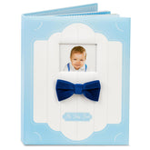 Liplut Baby Book Memory Boy cover showcases a blue keepsake design for lasting birth-to-five memories