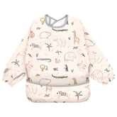 Little Dimsum Mess-Proof Bibs long-sleeve wear keeps baby's outfit clean during meals