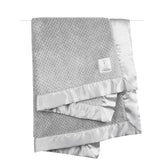 Little Giraffe Honeycomb Blanket silky texture close-up for baby comfort