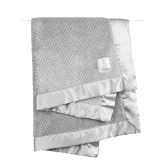 Little Giraffe Honeycomb Blanket silky texture close-up for baby comfort
