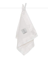 Little Giraffe Luxe mini blanky soft fabric close-up for cozy infant comfort.