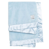 Little Giraffe Posh Mink baby blanket double-sided closeup highlights ultra-soft texture for newborn snuggles