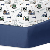 Little Grape Land crib sheets 2-pack ready to swap for quick changes and clean nights