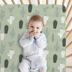 Little Grape Land muslin sheets 8-inch deep pocket provides secure pocket around mattress.