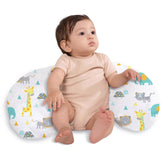 Little Grape Land nursing pillow cover closeup showing soft fabric for baby comfort during feeds