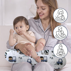 Little Grape Land nursing pillow multiuse for propping and tummy time