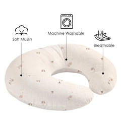Little Grape Land rosy solid pillow cover highlighting versatile unisex design
