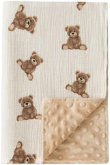 Little Jump blanket front muslin cotton for breathable comfort