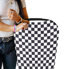 Little Jump stroller cover keeps sun out while keeping baby cozy on walks.