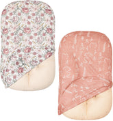 Little Jump Western Wild Flowers lounger cover with universal fit for snug newborn comfort.