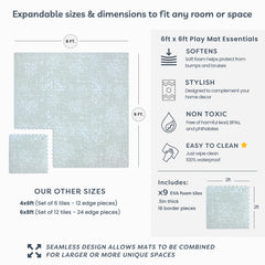 Little Landings Eden stylish hand illustrated design for living spaces.