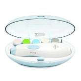 Little Martin's Drawer baby nail trimmer light front view enables gentle night trimming.