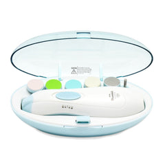 Little Martin's Drawer baby nail trimmer light front view enables gentle night trimming.
