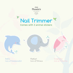 Little Martin's Drawer baby nail-trimmer sandpaper set provides gentle smoothing for tiny nails.