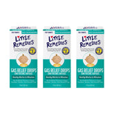 Little Remedies Gas Relief Drops bottle front highlights natural berry flavor and newborn-friendly use