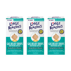 Little Remedies Gas Relief Drops bottle front highlights natural berry flavor and newborn-friendly use