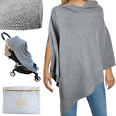 Little Rou Peekaboo Knit nursing cover privacy design for discreet feeding.