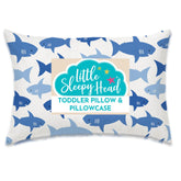 Little Sleepy Head toddler pillow 13x18 provides compact neck support for naps