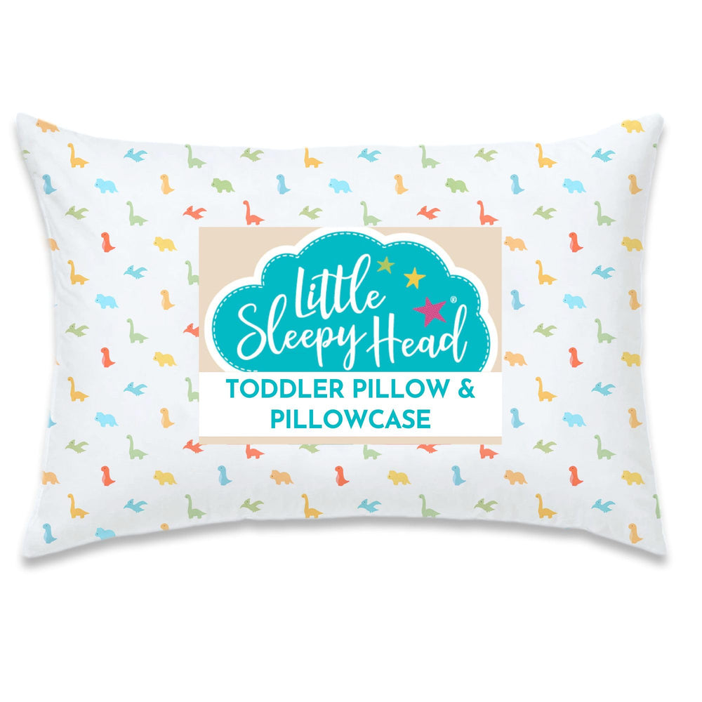 Little Sleepy Head toddler pillow 13x18 compact size for naps anywhere