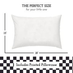 Little Sleepy Head pillowcase 100% cotton envelope closure for easy washing.