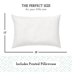 Little Sleepy Head toddler pillowcase soft cotton highlights breathable easy-care cover