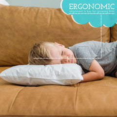 Little Sleepy Head washable cotton shell for easy cleaning after spills.