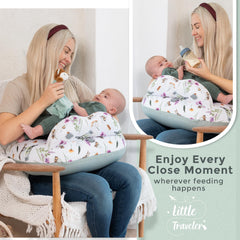 Little Traveler inflates in seconds for quick setup during busy days