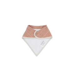 Little Unicorn bandana bib fleece backing detail keeps clothes dry