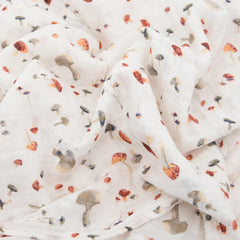 Little Unicorn mushrooms swaddle security promotes calm daytime naps and secure swaddling.